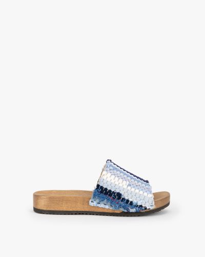 Clog Maria hellblau