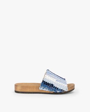 Clog Maria hellblau