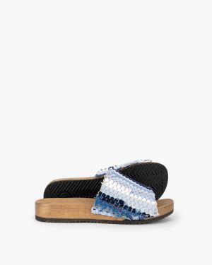 Clog Maria hellblau