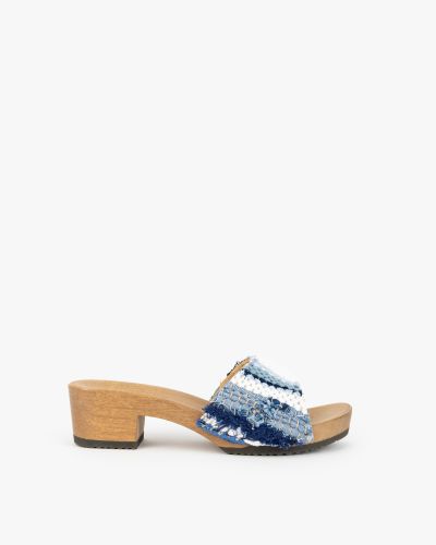 Clog Hilde blau